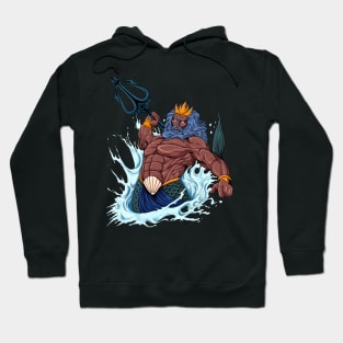 God of Greek mythology - Neptune Poseidon Hoodie